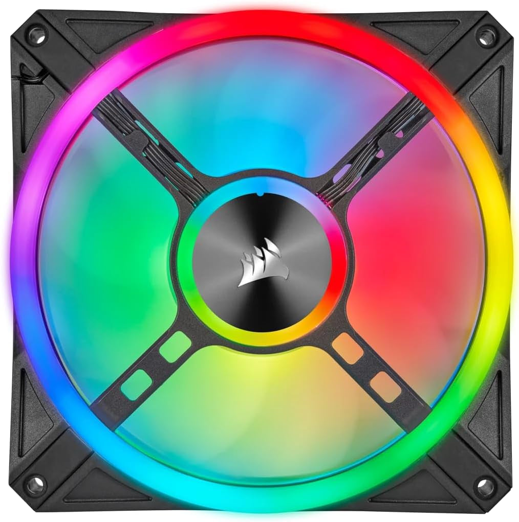 QL Series, QL140 RGB, 140Mm RGB LED Fan, Single Pack, Black (CO-9050099-WW)