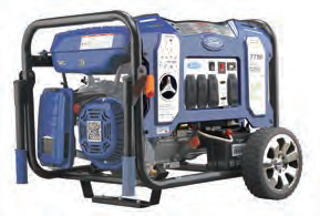 Ford 7750W Dual Fuel Inverter Generator – High-Power Electric Start with 120V/240V Output