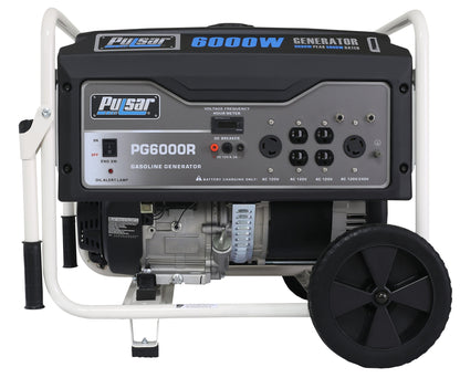Pulsar 6000-Watt Gas Power Portable Generator (CARB)
