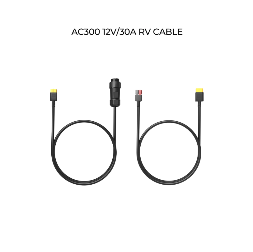 12V/30A RV CABLE for AC300/AC500